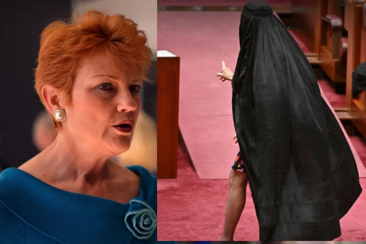 ऑस्ट्रेलियाई सीनेट सदस्य बुर्का पहन सांसद में दाखिल हुईं ,मचा बवाल