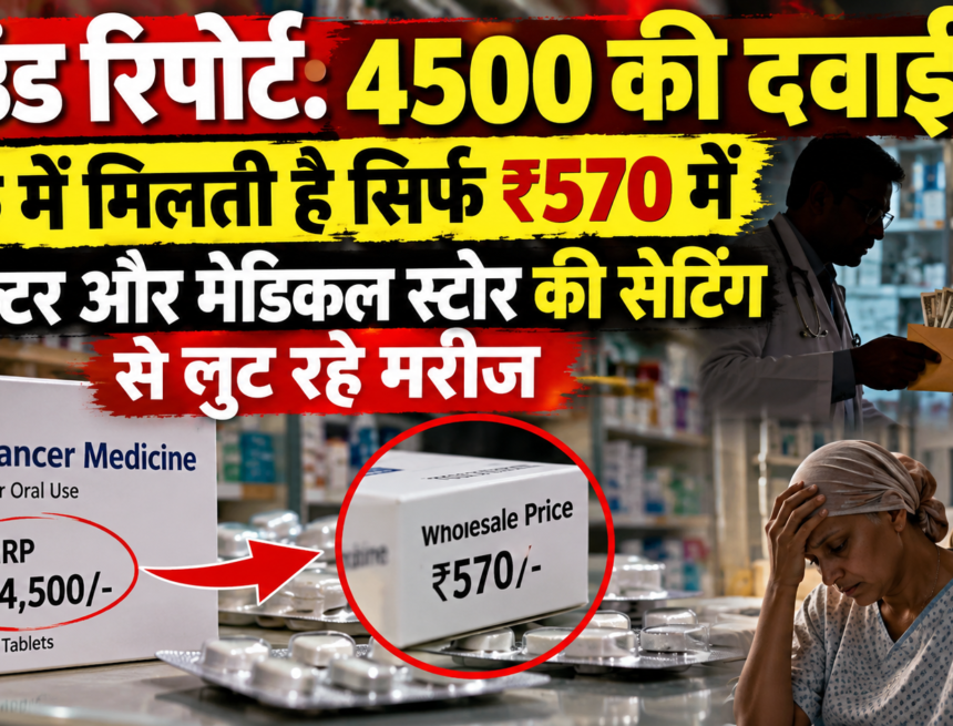 दवा कीमतों पर ग्राउंड रिपोर्ट कैंसर की दवाओं की MRP और असली कीमत में कितना अंतर? दिल्ली के दवा बाजार से उठा बड़ा सवाल